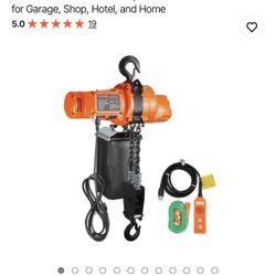 Electric Chain Hoist, 2200 lbs 