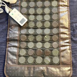 HealthyLine Infrared Heating Pad Electric Mat for Back, Neck, Shoulders