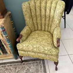 Green Accent Chair 