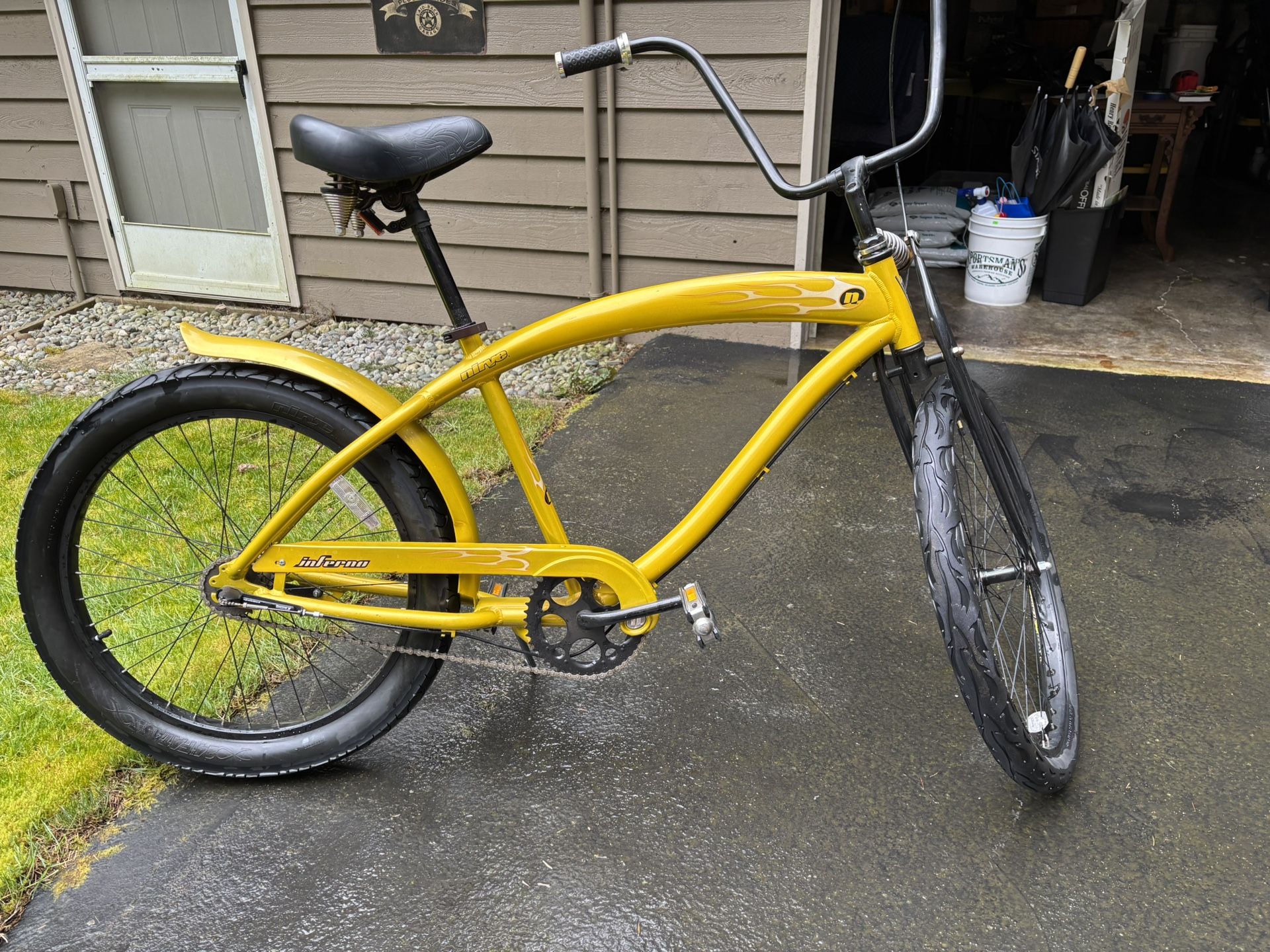 Nirve Men’s 26” 3speed Bike Golden Yellow