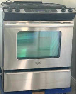Whirlpool Stainless Steel Gas Range