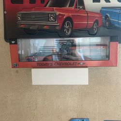 M2 Machines Chevy Silverado W Camaro 