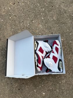 JORDAN 6 CARMINE SZ 10.5 OG BOX