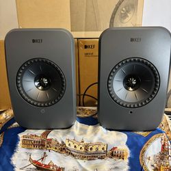 KEF - (LSX LT II) Hi-Fi Wireless Bookshelf Speakers | Audiophile Sound | Bluetooth, Wi-Fi, HDMI eARC