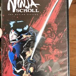Perfect Condition: Ninja Scroll The Motion Picture DVD, 2012 Release, Sentai Filmworks, Very Rare