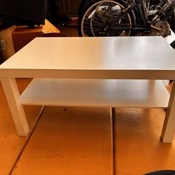 IKEA White Coffee Table Small