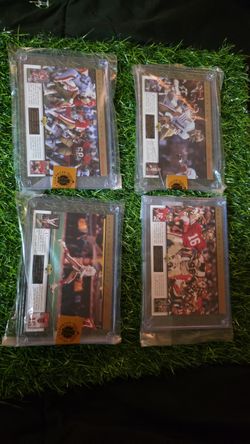 Upper Deck Vintage 1995 San Francisco 49ers Super Bowl Cards Set Of 4 Montana