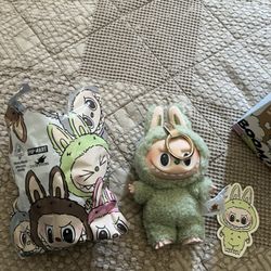 Green Labubu