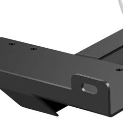 Winch Hitch Cradle Mount Plate, DACK Universal Receiver 10 x 4 1/2 Winch Mounting with 2''Receiver Hitch for Recovery Winches Heavy-Duty 15000Lbs Capa