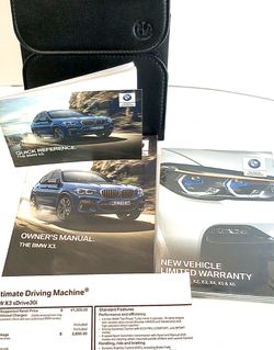 2019 BMW X3 OEM Owners Manual