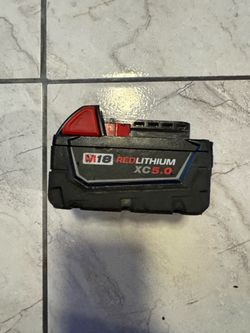 5.0 Milwaukee battery