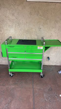 Cornwell Tools Green Rolling Tool Cart
