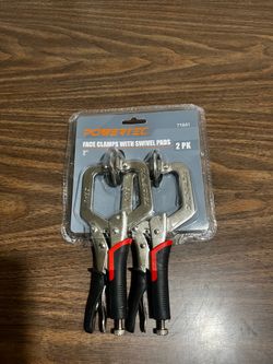 PowerTec Face Clamp with Swivel Pads