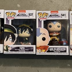 Avatar The Last Airbender Funko’s