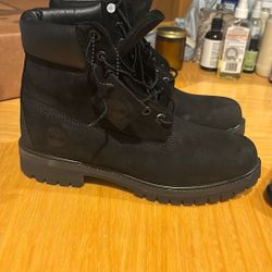 Black Timberland Boots