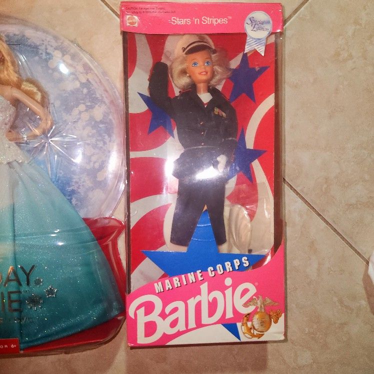 Barbie Navy limited edition Barbie set Army Air Force