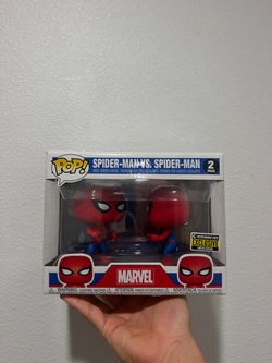 Funko Pop!: Marvel - SPIDER-MAN VS. SPIDER-MAN 2 Pack EE EXC VAULT PROTECT
