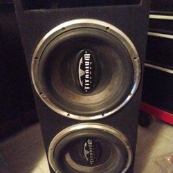 Subs 12" With two Amps
