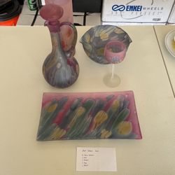 Art Glass Set