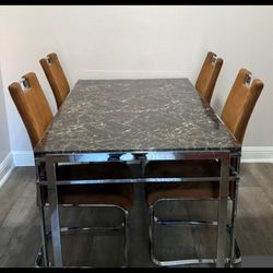Dining table with 4 chairs