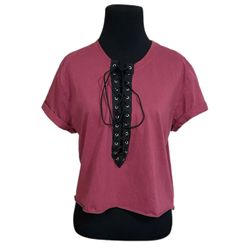 The Clas-sic Lace Up Tee