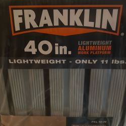 Franklin 40 In Lightweight Aluminum Work Platform 