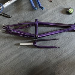 Custom Powder Coated Redline BMX Bike 