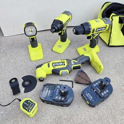 RYOBI 18V 4 Tool Combo KIT