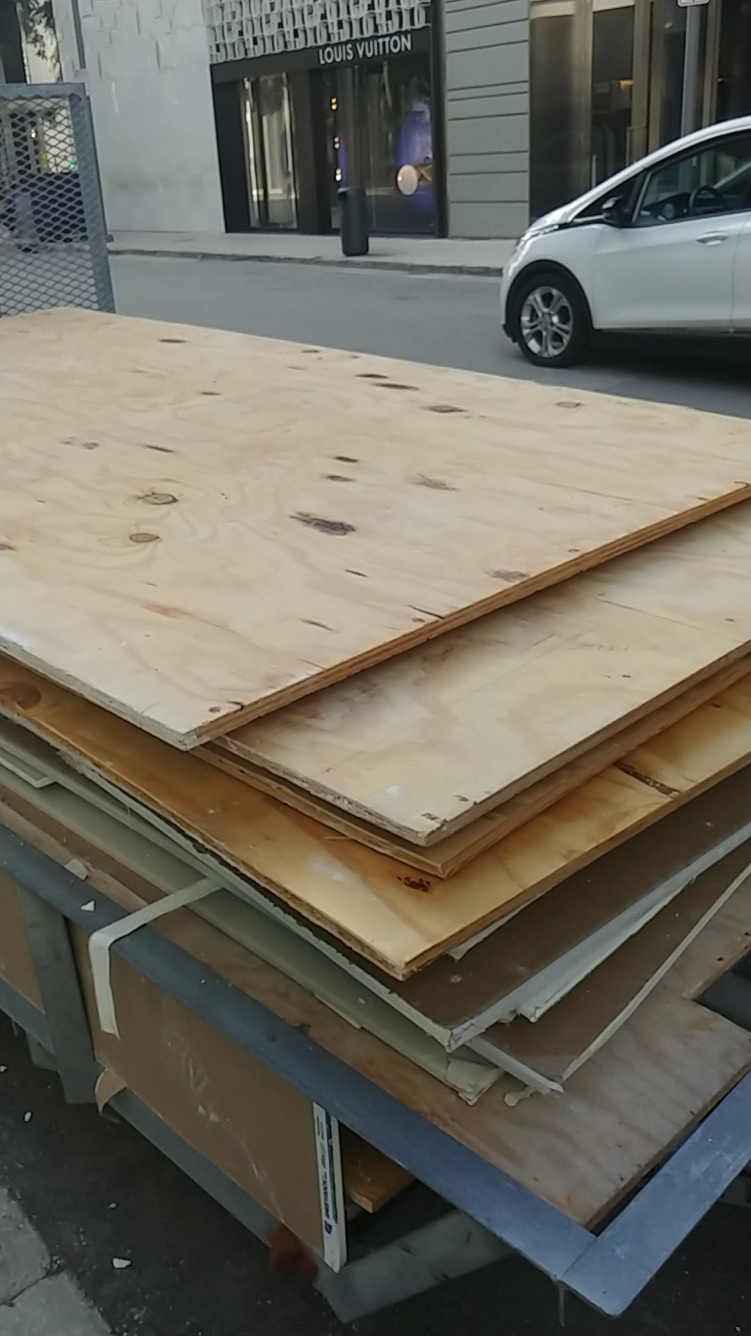 Free fire rated plywood