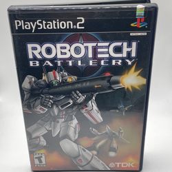 Robotech Battlecry PlayStation 2 PS2