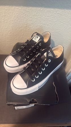 Converse  Chuck Taylor All Star Lift Platform Leather black
