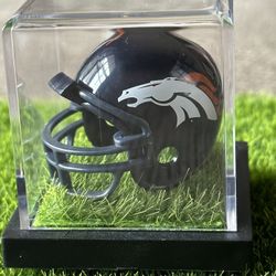 Denver Broncos Helmet In Case