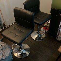 Leather Bar Stools