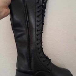 Brand New Size 8 Black Combat Boots