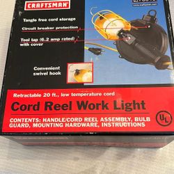 Craftsman  20 ft Extension  Cord  / Light  $10.00