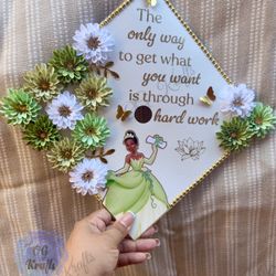 Princess And The Frog Grad Cap Topper