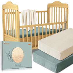 Muslin Crib Sheets for Baby Boys Girls