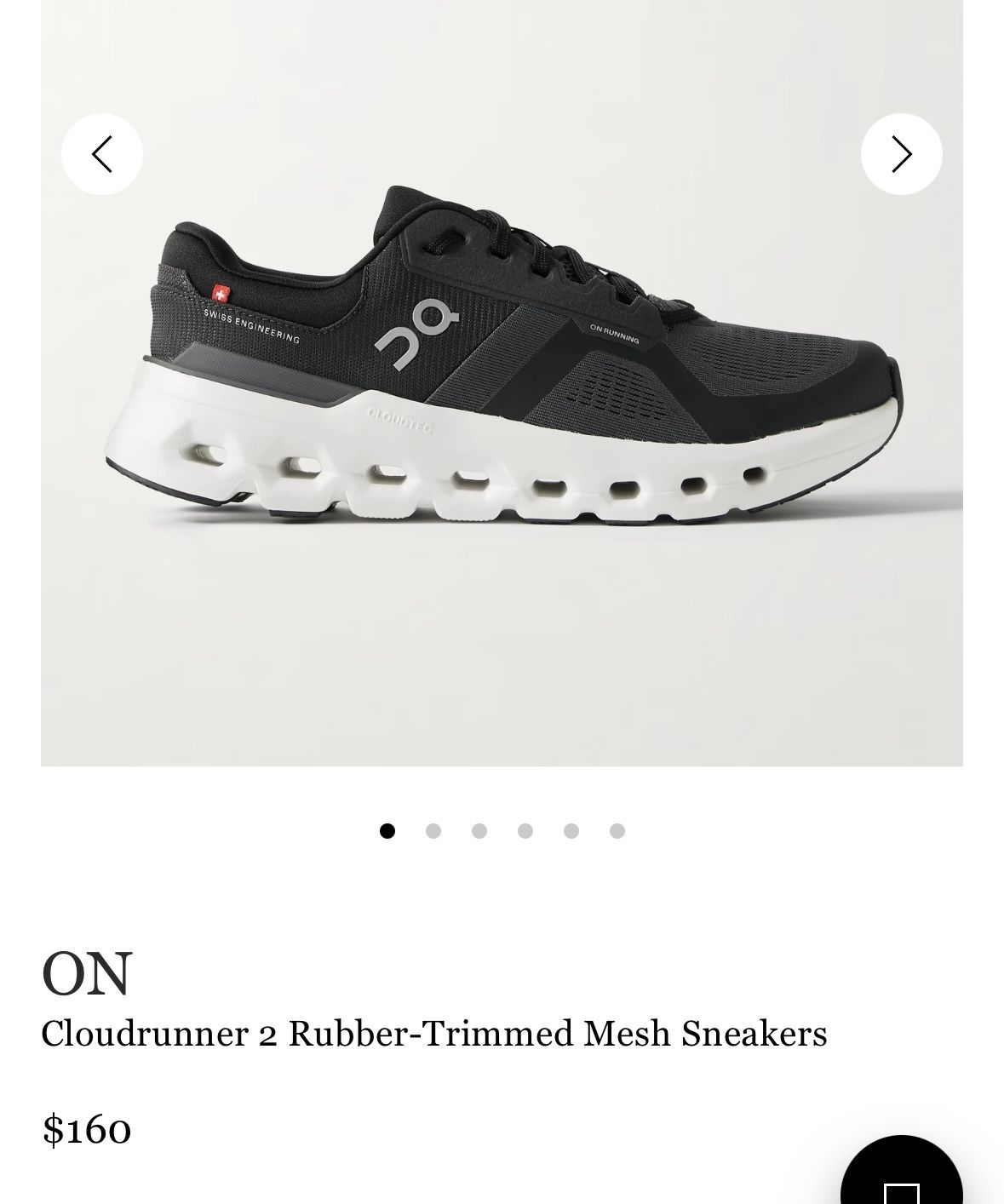 ON Cloudrunner 2 Men Size 12