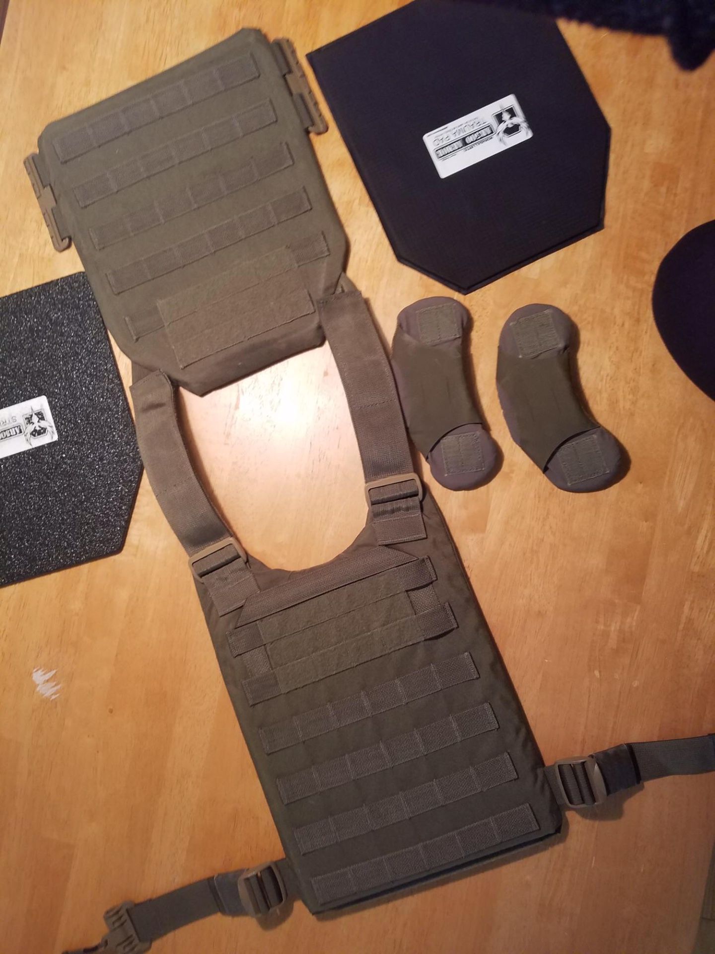 First spear vest with ar500 armor