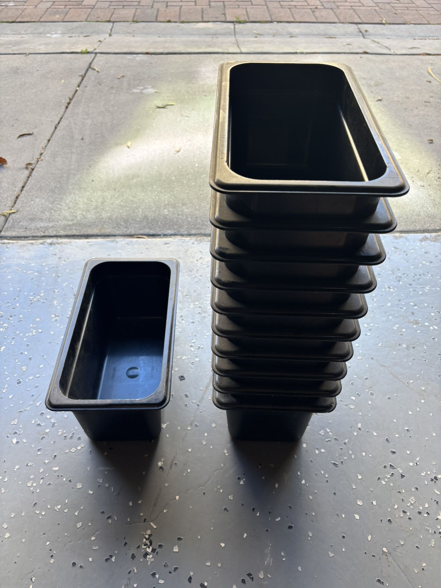 11 Commercial Restaurant Quality Grade Buffet Containers Buckets
