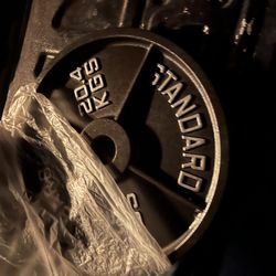 Olympic rogue 45 lb bar bell