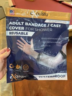 Adult Small Arm Cast/Bandage Shower Cover