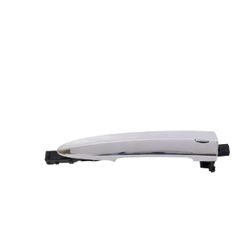 2019 Nissan Sentra with Passive Entry Front Driver & Passenger Side 2 Piece Exterior Door Handle Set TRQ DHA54661