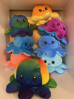 Happy/ Sad reversible Octopuses