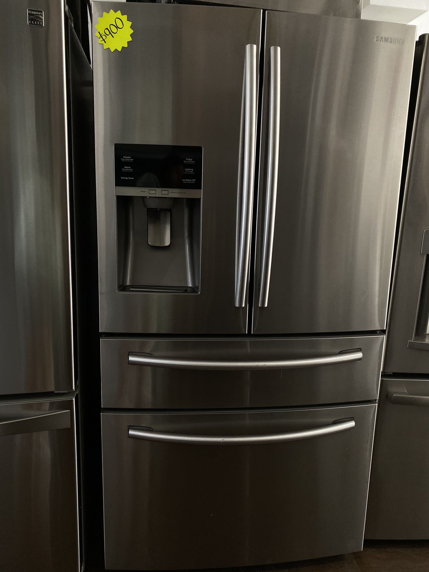 Samsung stainless steel French style energy star