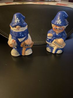 L A Dodger Salt & Pepper Shakers