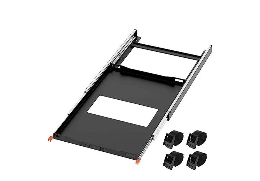 ALL-TOP Fridge Slide (Inner 29.3 x 18.7in) Vehicle Refridgerator Freezer Slider with 4 Buckle Straps, Universal Fit, Max 287 LBS, 3rd Gen⁹