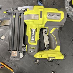 Ryobi 18v Brad Nailer 18ga Tool Only