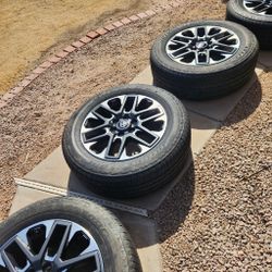 Bridgestone Dueler Tires & 20” Wheels