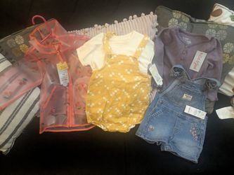Bundle New Baby Girl Clothes Size 12 Months
